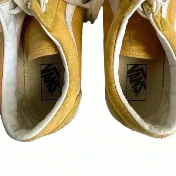 Vans Old Skool Unisex Sneakers Yellow Size 8.5 Men's / 10 Women's Skateboarding - Picture 8 of 10